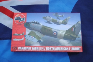 Airfix A03083  CANADIAR SABRE F.4 / NORTH AMERICAN F-86E(M)